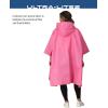 imageFROGG TOGGS Ultralite2 Waterproof Breathable Rain Poncho Adult and Youth SizesPink