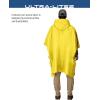 imageFROGG TOGGS Ultralite2 Waterproof Breathable Rain Poncho Adult and Youth SizesYellow