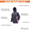 imageFROGG TOGGS Womens Stormwatch JacketBlackPink