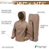 imageFROGG TOGGS Womens UltraLite2 2Layer Waterproof Breathable Protective Rain SuitKhaki