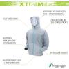 imageFROGG TOGGS Womens Xtreme Lite Packable 2Layer Waterproof Breathable Rain JacketSmokeTurquoise