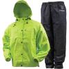 imageFROGG TOGGS Womens Classic AllPurpose 2Layer Waterproof Breathable Rain SuitSafety Green