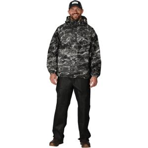 imageFROGG TOGGS Mens Classic AllSport 3Layer Waterproof Breathable Rain SuitMo ElementsBlacktipBlack