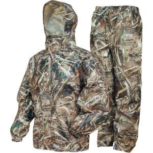 imageFROGG TOGGS Mens Classic AllSport 3Layer Waterproof Breathable Rain SuitRealtree Max5
