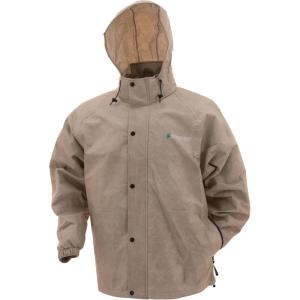 imageFROGG TOGGS Mens Classic Pro Action Waterproof Breathable Rain JacketKhaki