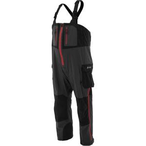 imageFROGG TOGGS Mens Pilot II Guide Waterproof Breathable Rain BibBlack  Charcoal Gray