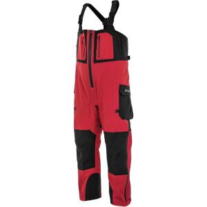 imageFROGG TOGGS Mens Pilot II Guide Waterproof Breathable Rain BibRed  Black