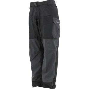 imageFROGG TOGGS Mens Pilot II Guide Waterproof Breathable Rain PantBlackCharcoal