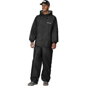 imageFROGG TOGGS Mens Pro Lite Rain Suit Waterproof Breathable Dependable Wet Weather ProtectionCarbon Black