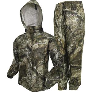 imageFROGG TOGGS Womens Classic AllPurpose 2Layer Waterproof Breathable Rain SuitRealtree Apx