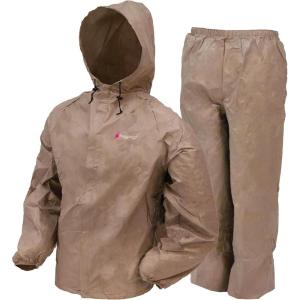 imageFROGG TOGGS Womens UltraLite2 2Layer Waterproof Breathable Protective Rain SuitKhaki