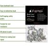 imageFROGG TOGGS HardCase Boot Studs Steel 30 per PackSteel