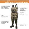 imageFROGG TOGGS Mens Grand Refuge 30 Bootfoot Hunting Wader with removable Insulation LinerRealtree Max5