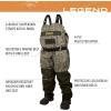 imageFROGG TOGGS mens Legend 2n1 Hunting Wader With Zip Inout Primaloft LinerMossy Oak Bottomland