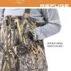 imageFROGG TOGGS Grand Refuge Insulated Waterproof Bib for Hunting with removable Insulation Liner  SLIM FITRealtree Max5