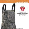 imageFROGG TOGGS Grand Refuge Insulated Waterproof Bib for Hunting with removable Insulation Liner  SLIM FITRealtree Timber