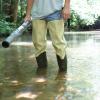 imageFROGG TOGGS Bull Frogg 3ply PVC Canvas Waterproof Fishing Bootfoot Hip Wader for Fishing Cleated or FeltFelt