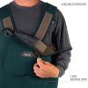 imageFROGG TOGGS Mens Amphib Neoprene Waterproof Fishing Bootfoot Chest Wader for FishingCleated
