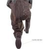 imageFROGG TOGGS Mens Rana II PVC Waterproof Fishing Boot Foot Chest Wader for FishingBrown