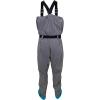 imageFROGG TOGGS Womens Waterproof Canyon Fishing Stockingfoot Chest Wader for FishingGray