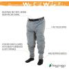 imageFROGG TOGGS mens Hellbender Stockingfoot Guide Pant Fishing Wading PantsSlate