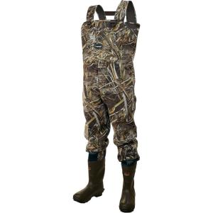 imageFROGG TOGGS Amphib Neoprene Bootfoot Waterproof Fishing Camo Chest Wader for FishingRealtree Max5