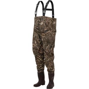imageFROGG TOGGS Rana II PVC Bootfoot Camo Waterproof Fishing Chest Wader for Fishing Cleated OutsoleRealtree Max5
