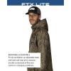 imageFROGG TOGGS Mens FTX Lite Rain Jacket  3Layer Waterproof Breathable Stretch ComfortMossy Oak Bottomland