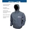 imageFROGG TOGGS Mens FTX Lite Rain Jacket  3Layer Waterproof Breathable Stretch ComfortStorm Gray