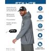 imageFROGG TOGGS Mens Ftx Lite Rain Jacket  Waterproof Breathable Stretch ComfortStorm Gray