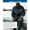 imageFROGG TOGGS Mens Ftx Lite Rain Jacket  Waterproof Breathable Stretch ComfortStorm Gray