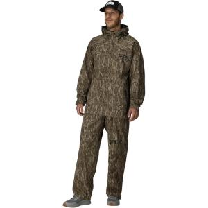 imageFROGG TOGGS Mens FTX Lite Rain Jacket  3Layer Waterproof Breathable Stretch ComfortMossy Oak Bottomland