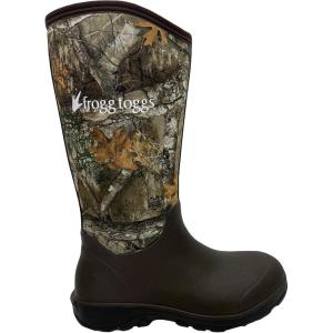 imageFROGG TOGGS Mens Ridge Buster Lite Rubber and Stretch Neoprene Waterproof BootRealtree Edge
