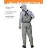 imageFROGG TOGGS Mens Hellbender Pro Waterproof Stockingfoot Fishing Chest Wader for FishingGray