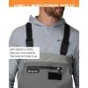 imageFROGG TOGGS Mens Hellbender Pro Waterproof Stockingfoot Fishing Chest Wader for FishingGray
