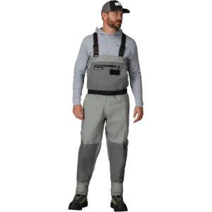 imageFROGG TOGGS Mens Hellbender Pro Waterproof Stockingfoot Fishing Chest Wader for FishingGray