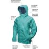 imageFROGG TOGGS Youth Girls Java Toadz 25 Ultra Light Waterproof Breathable Rain JacketPink