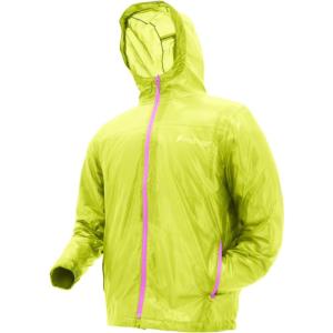 imageFROGG TOGGS Youth Girls Xtreme Lite Packable 2Layer Waterproof Breathable Rain JacketHivis Yellow