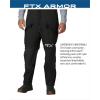 imageFROGG TOGGS Mens FTX Armor Premium Waterproof Rain Fishing BibsBlack