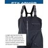 imageFROGG TOGGS Mens FTX Armor Premium Waterproof Rain Fishing BibsBlack