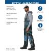 imageFROGG TOGGS Mens FTX Armor Premium Waterproof Rain Fishing BibsKryptek Neptune