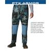 imageFROGG TOGGS Mens FTX Armor Premium Waterproof Rain Fishing BibsKryptek Neptune