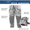 imageFROGG TOGGS Mens FTX Armor Premium Waterproof Rain Fishing BibsKryptek Obskura Nivis