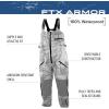 imageFROGG TOGGS Mens FTX Armor Premium Waterproof Rain Fishing BibsKryptek Obskura Nivis