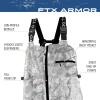 imageFROGG TOGGS Mens FTX Armor Premium Waterproof Rain Fishing BibsKryptek Obskura Nivis