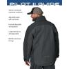 imageFROGG TOGGS Mens Pilot 2 Guide 3Layer Waterproof Breathable Rain JacketBlackCharcoal Gray