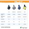 imageFROGG TOGGS Mens Pilot 2 Guide 3Layer Waterproof Breathable Rain JacketStoneTaupe