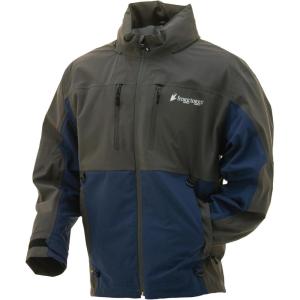 imageFROGG TOGGS Mens Pilot 2 Guide 3Layer Waterproof Breathable Rain JacketDust BlueSlate