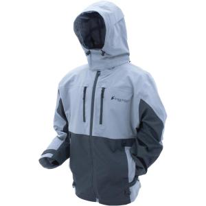 imageFROGG TOGGS Mens Pilot 2 Guide 3Layer Waterproof Breathable Rain JacketGrayCarbon