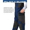 imageFROGG TOGGS Mens Pilot II Guide Waterproof Breathable Rain Bib Large Dust BlueSlate